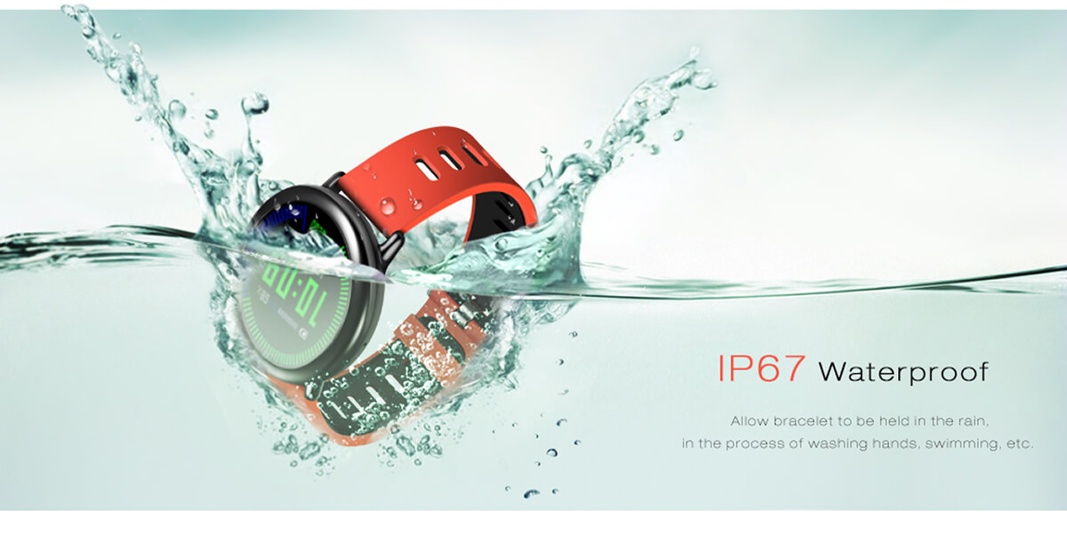 amazfit pace waterproof